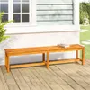 vidaXL Zahradní lavička 180x35x45 cm Masivní dřevo Akácie Náhled obrázku produktu 2
