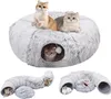 Katzentunnel, Katzentunnel große Katzen mit Schlafplatz, Produktbild-Vorschau 3