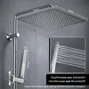 JOHO Regendusche Duschset Duschsystem mit Ablage, Chrom Produktbild-Vorschau 8