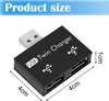 x USB 2.0 2 Anschlüsse, tragbarer 2-Anschluss-USB-Hub, Produktbild-Vorschau 4