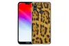 A smartphone with a leopard print case is shown against a white background. Produktbild-Vorschau