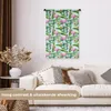 MuchoWow® Wandteppich Wandbehang Hibiskus - Flamingo - Produktbild-Vorschau 2