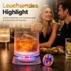 Rotierendes Whiskeyglas mit LED Ambiente Licht, Kristall Produktbild-Vorschau 5
