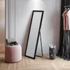 Rechteckiger Standspiegel 126 cm, schwarz Produktbild-Vorschau 3