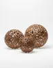 Kovová koule dekorace – trojúhelník D23cm otevřená Náhled obrázku produktu 14