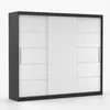 Schwebetürenschrank Kleiderschrank Schrank 250cm Produktbild-Vorschau 2