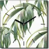Coloray Uhr auf Leinwand 30x30 cm Wand Uhr Dekoration Produktbild-Vorschau 1
