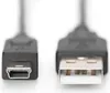 DIGITUS USB 2.0 Anschlusskabel Typ A -mini B St/St 1.8m,  Anteprima dell’immagine prodotto 11