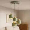 LUXOLAR 4-płomienowa lampa wisząca w kolorze szałwiowej Podgląd zdjęcia produktu 2