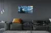 Glasbilder 140x70 Wandkunst Art starry night Produktbild-Vorschau 4