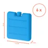 Mini Kühlakkus 6er Set blau - je 8 x 7 cm - Kleine Kühl Produktbild-Vorschau 2