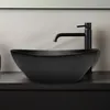 Park Waschbecken in Schwarz Matt aus feinster Keramik als Produktbild-Vorschau 5