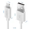 deleyCON 0,15m Lightning 8 Pin USB Ladekabel Datenkabel MFI Produktbild-Vorschau 7