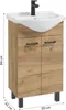 A bathroom vanity with a sink and faucet. Náhled obrázku produktu