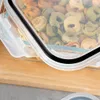 Sklenené nádoby na potraviny s vekom a tesnením 4 ks. Náhľad obrázku produktu 5