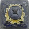 CHONIT Orgonit Pyramide Blume Blau Gelb Sodalith Kugel 7,5 Produktbild-Vorschau 5