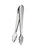 EISZANGE mit Feder Edelstahl 19cm Eiswürfelzange Grillzange Produktbild-Vorschau 2