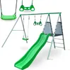 XXL Spielplatz für Kinder mit Schaukel, Gymnastiktrapez und Produktbild-Vorschau 1