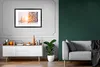 MuchoWow® Gerahmtes Poster Sonne - Bäume - Schnee 90x60 cm Produktbild-Vorschau 8