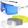YEAZ Sport-Sonnenbrille Weiß/Blau SUNTHRILL Set Produktbild-Vorschau 1