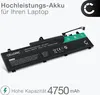 CELLONIC 1x Akku für Notebook Kompatibel mit Lenovo Produktbild-Vorschau 2
