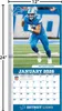 Detroit Lions 2026 12x12 Team Wall Calendar Produktbild-Vorschau 7