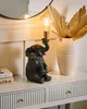 BELIANI Stolní lampa černá polyresin zvířecí motiv tvar Náhled obrázku produktu 2