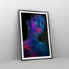 Gerahmtes Poster - Schwarzer Rahmen - Frau Ultraviolett Produktbild-Vorschau 8