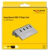 Hub Delock - 4 ports USB 3.2 Gen 2 - Modèle pour ordinateur Voir les images du produit 5