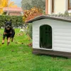 Ferplast Hundehütte Villa 70 Grau 73 x 59 x 53 cm 87253099 Produktbild-Vorschau 8