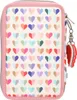 TOPModel Trousse à crayons 2 compartiments HEART TO HEART Voir les images du produit 4