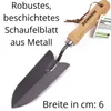 Gartenschaufel Handschaufel Pflanzkelle Blumenkelle Produktbild-Vorschau 2