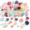 Mini Kunstblumen - 80 Stück - 9 Designs - Kleine künstliche Produktbild-Vorschau 1