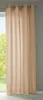 1er Set Vorhänge Schal Ösen »Berlin« HxB 245x140 cm Sand Produktbild-Vorschau 1