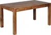 FineBuy Tavolo da pranzo 140 cm in legno massello di Anteprima dell’immagine prodotto 6