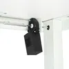 Biurko gamingowe elektryczne regulowane 120x60cm białe do Podgląd zdjęcia produktu 5