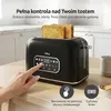 Toster Olvy, ekran dotykowy z timerem, 7 stopni opalania, Podgląd zdjęcia produktu 2