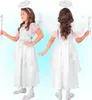 Kostüm "Engel" für Kinder | Weiß Silber | Kleid, Flügel und Produktbild-Vorschau 7