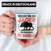 Trendation - Jäger Tasse Geschenk Spruch Jagt Wildschwein Produktbild-Vorschau 2