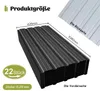 22x Trapezblech 10m² Profilblech Blech Metall Dachblech Produktbild-Vorschau 1