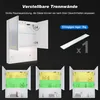SONNI Armadio a specchio a due ante 60x75x13cm con doppio Anteprima dell’immagine prodotto 7