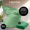 Lumaland Sitzsack 380l pastellgrün + Cordhülle Produktbild-Vorschau 4