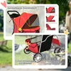 PawHut Hundewagen Hundebuggy Faltbar Katzenwagen bis 10kg Produktbild-Vorschau 6