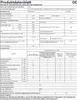 A product data sheet with regulatory information, technical specifications, and energy efficiency ratings for a refrigerator. Produktbild-Vorschau