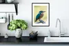 MuchoWow® Gerahmtes Poster Eisvogel - Zweig - Vogel 30x40 Produktbild-Vorschau 4