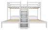 Hochbett 90 x 200 cm für 3 Kinder, Kiefernholz & MDF, Produktbild-Vorschau 14