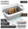 Bearware Wäschekorb faltbar 45 l, Wäschewanne mit Produktbild-Vorschau 2