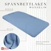 BabyLux Spannbettlaken Musselin 70x140 Spannbetttuch Baby-& Produktbild-Vorschau 4