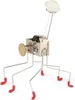 Windspiel Vogel natur groß aus Holz Produktbild-Vorschau 2