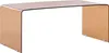 BELIANI Couchtisch BraunTransparent 50 x 100 cm Produktbild-Vorschau 1